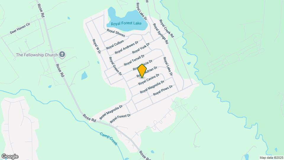 10629 Royal Cavins Dr Map and Location Details