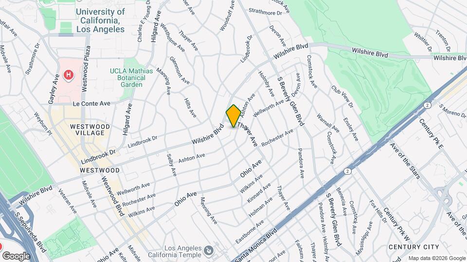 10563 Ashton Ave Map and Location Details