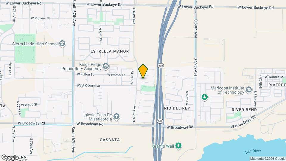 6242 W Illini St Map and Location Details