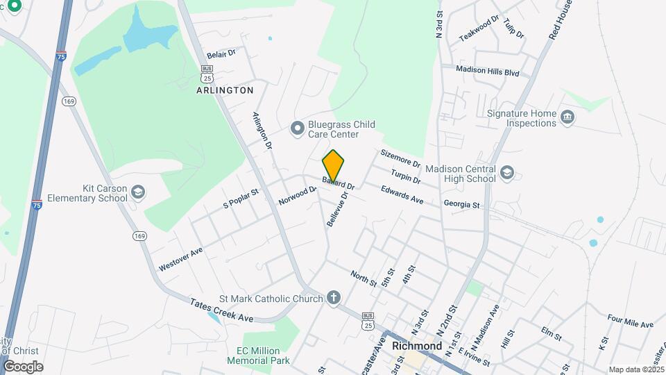 405 Norwood Dr Mapa y Detalles de la Ubicación