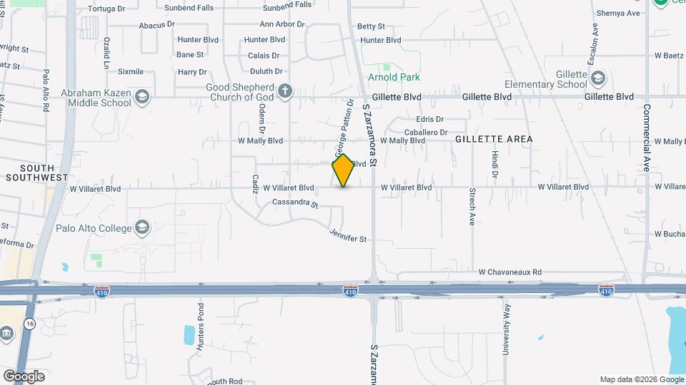 1142 W Villaret Blvd Map and Location Details