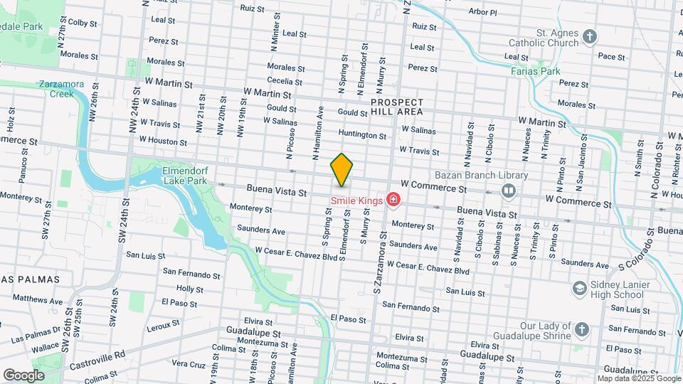 2811 Buena Vista St, Unit 1 Map and Location Details