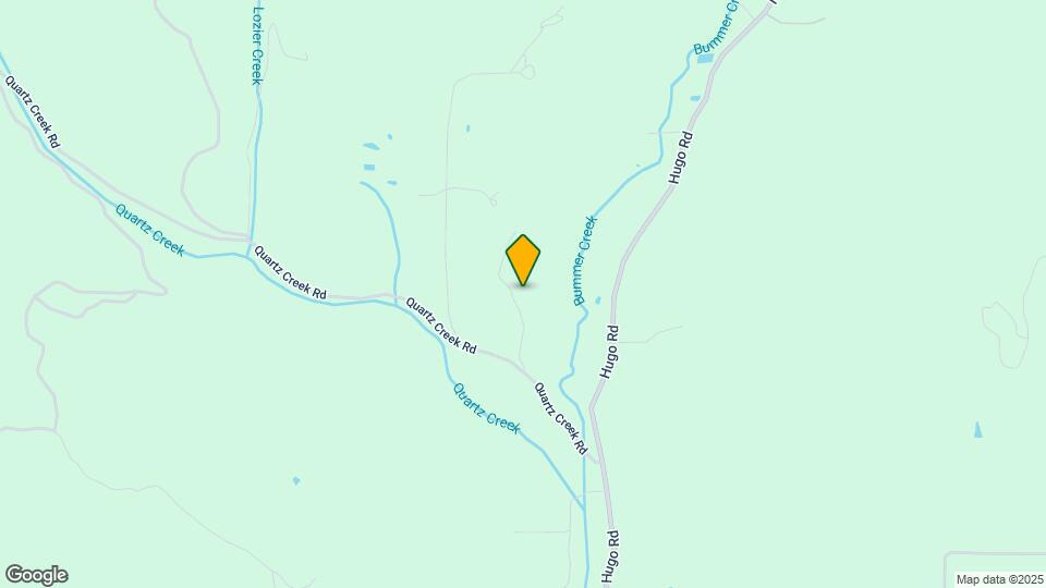 3401 Quartz Creek Rd Map and Location Details