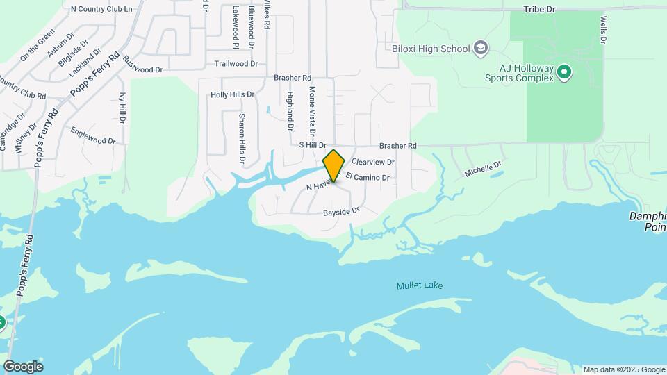 647 Ridge Dr Map and Location Details