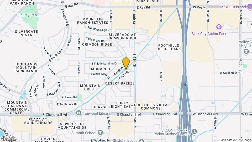 15002 S 47th St Map and Location Details