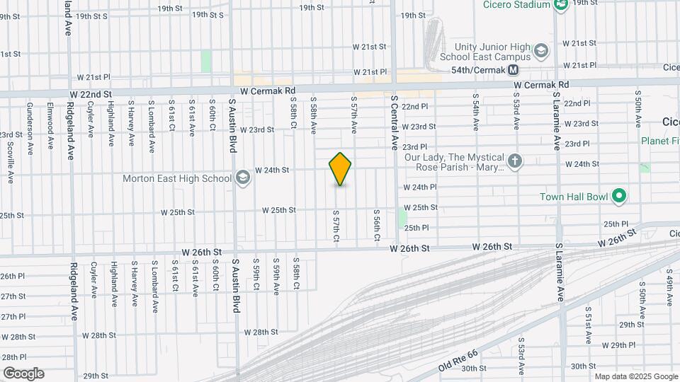 2423 S 57th Ct, Unit 1 Mapa y Detalles de la Ubicación