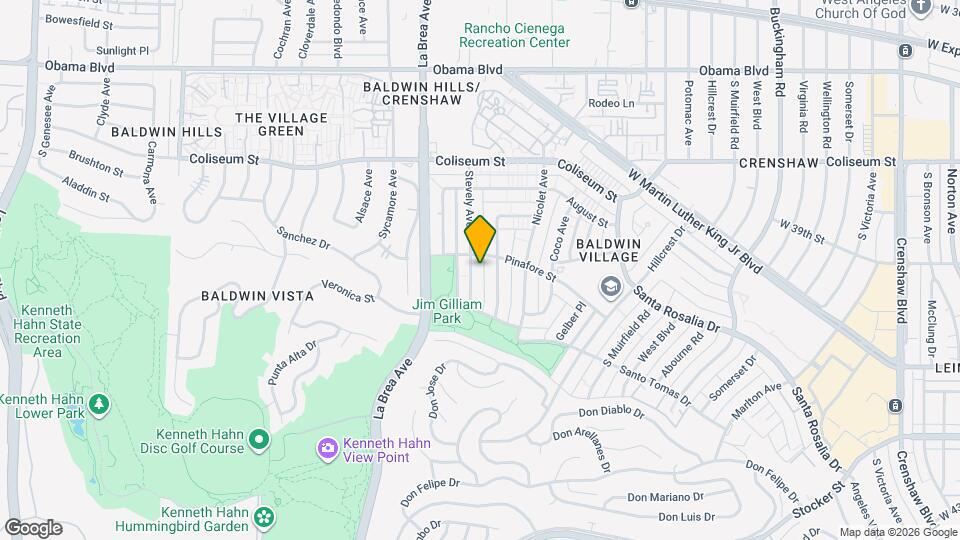 4014 Stevely Ave Map and Location Details