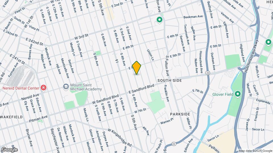 429 S 3rd Ave, Unit 2 Map and Location Details