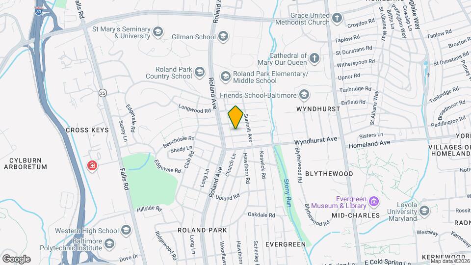 720 Gladstone Ave Map and Location Details