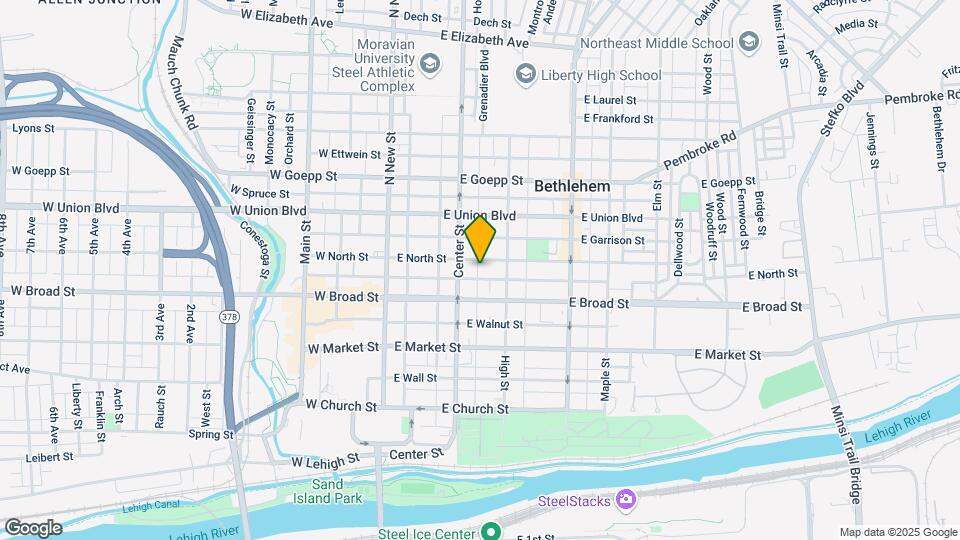 117 E Raspberry St Mapa y Detalles de la Ubicación