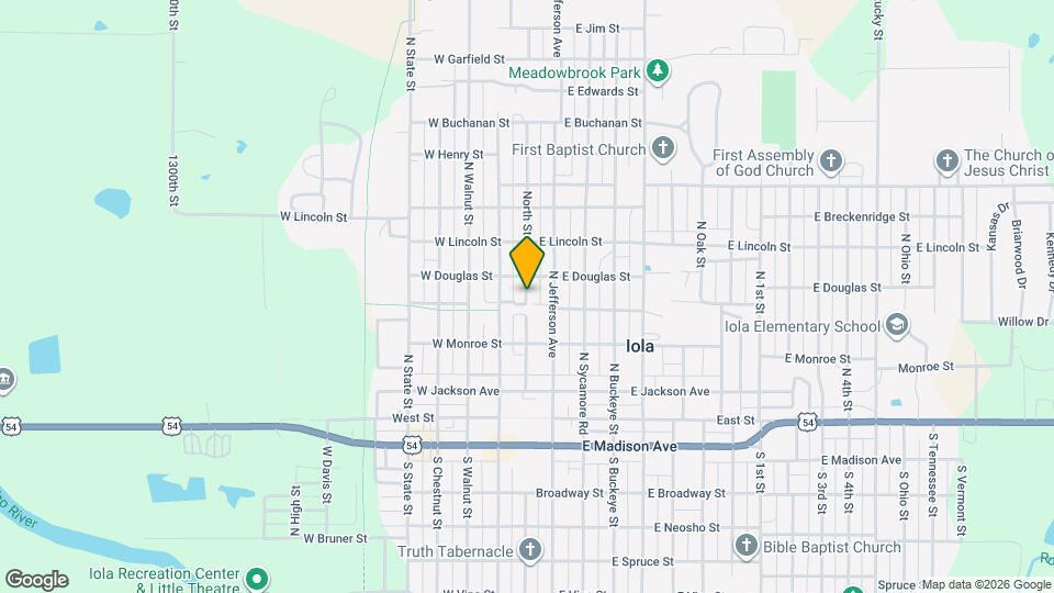 413 North St Map and Location Details