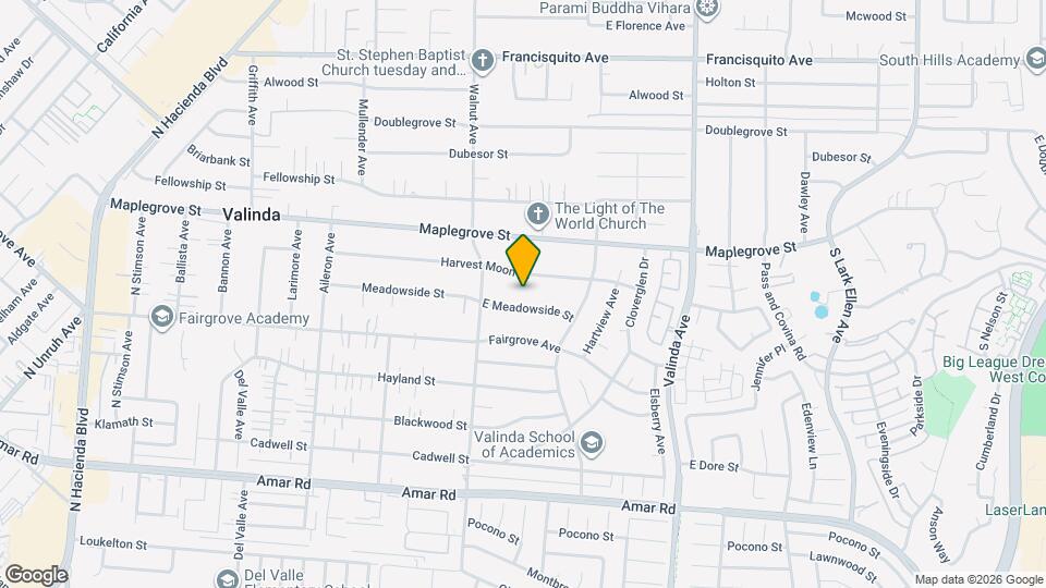 16049 Meadowside St Map and Location Details