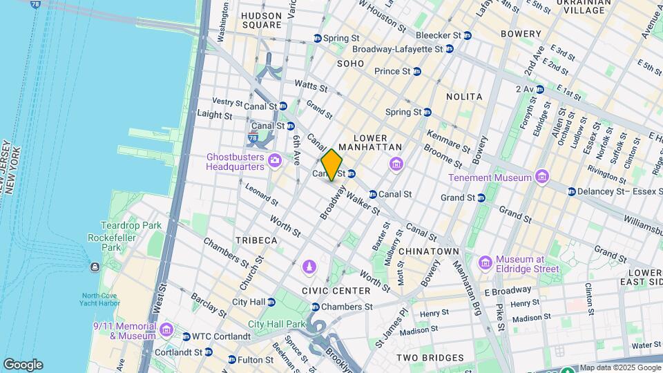 395 Broadway Mapa y Detalles de la Ubicación