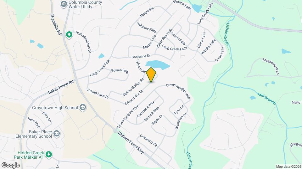 2056 Sylvan Lake Dr Mapa y Detalles de la Ubicación