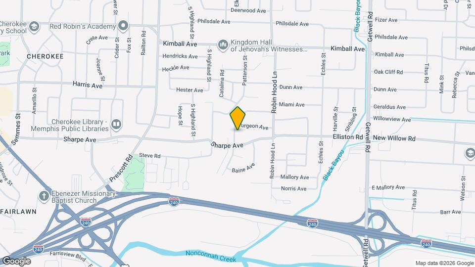 1624 Mary Dr Map and Location Details