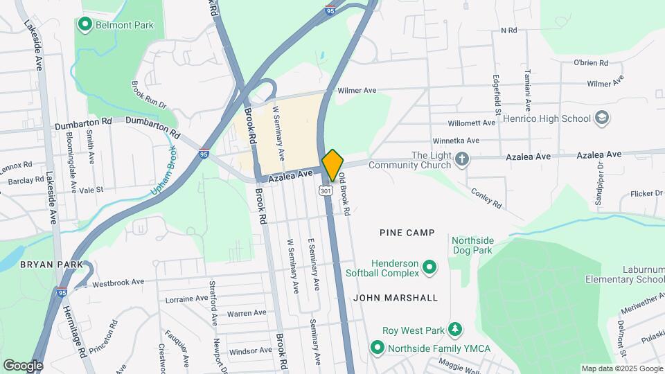 4913 Chamberlayne Ave Map and Location Details