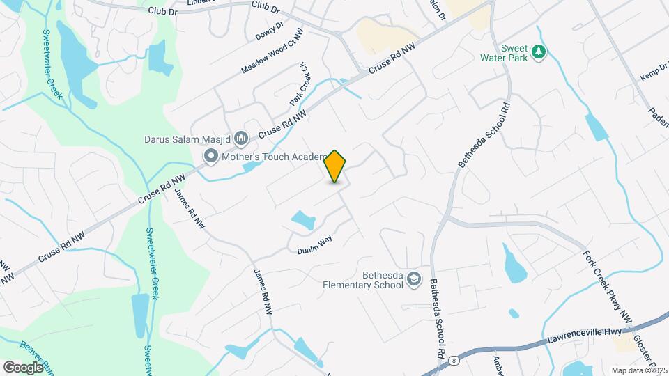 3025 Dunlin Lake Way Map and Location Details