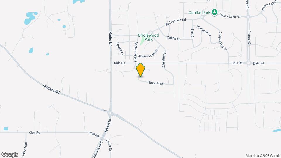 5109 Mustang Dr Map and Location Details