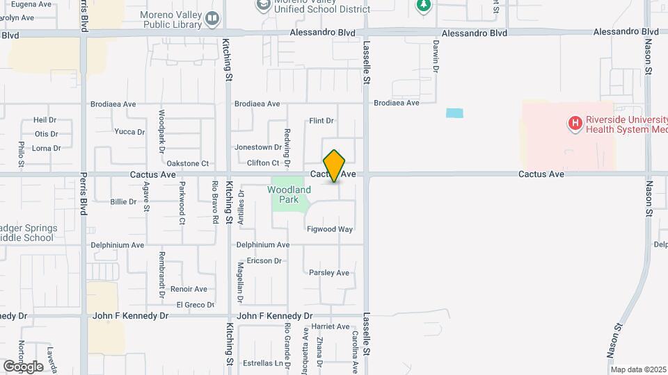 14545 Sylvester Dr Map and Location Details