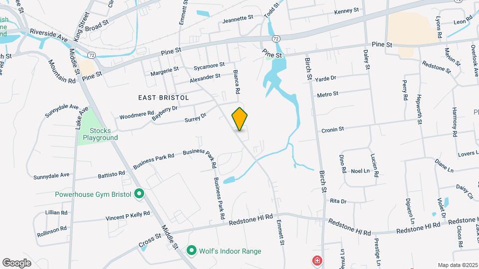 371 Emmett Street Map and Location Details