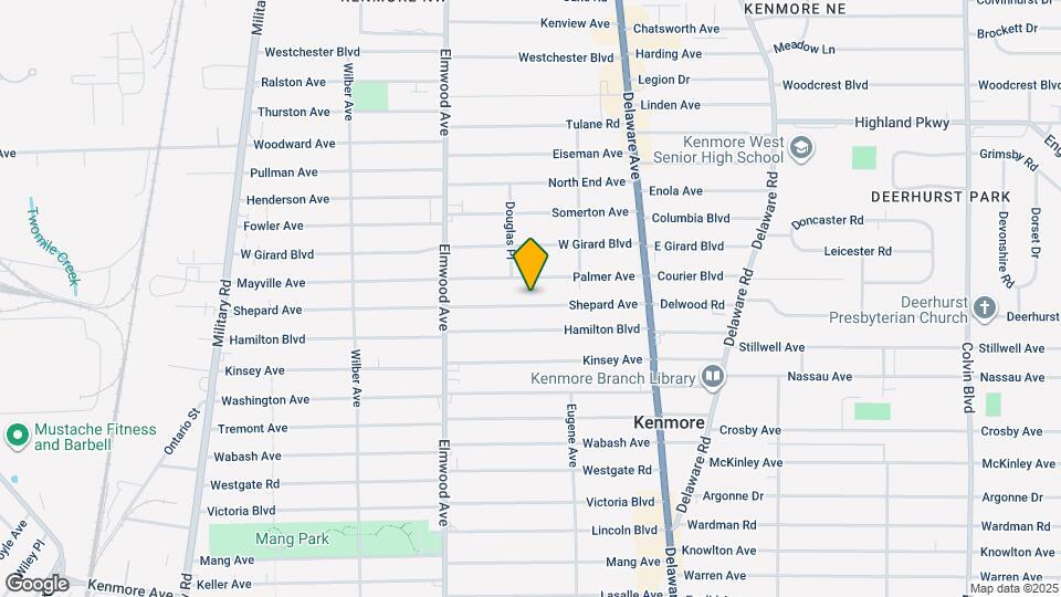 117 Shepard Ave Map and Location Details