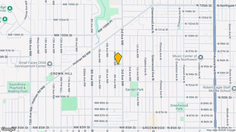330 NW 95th St Map and Location Details