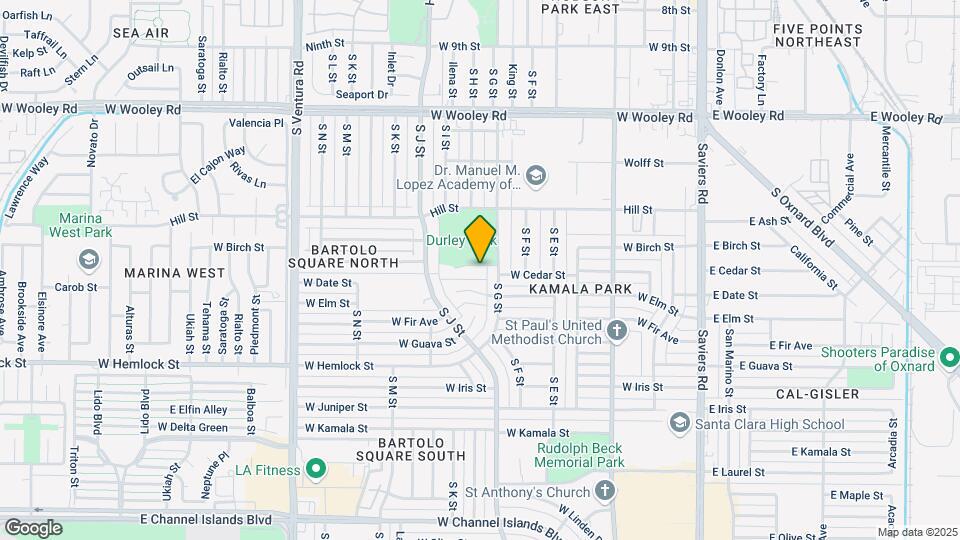 830 W Cedar Ct Mapa y Detalles de la Ubicación