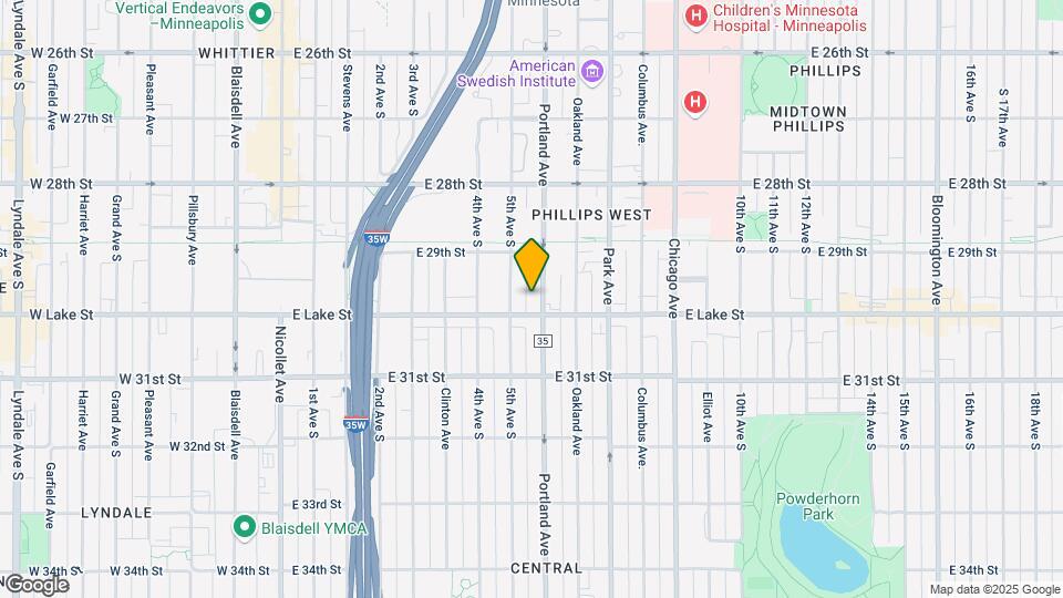 2940 Portland Ave Map and Location Details