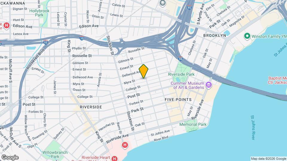 2210 Myra St Map and Location Details