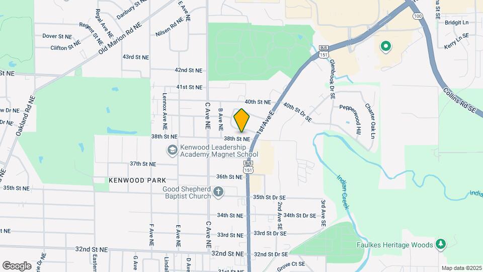 128 38th St NE Map and Location Details