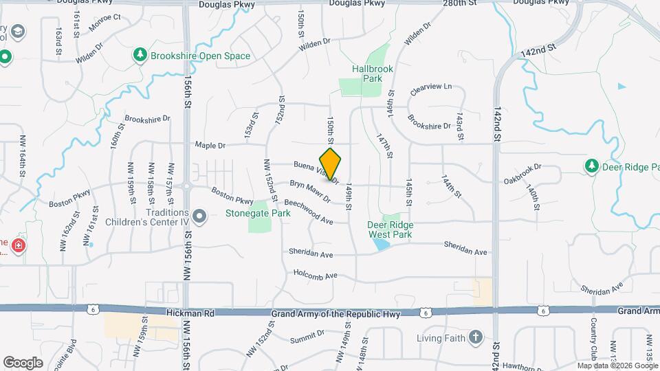 14978 Buena Vista Dr Map and Location Details