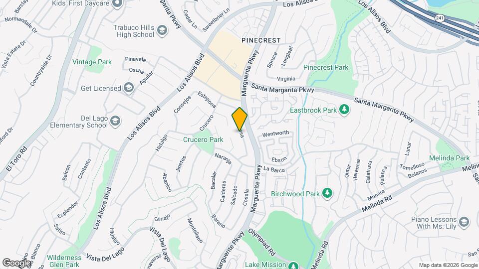 21705 Cabrosa Map and Location Details