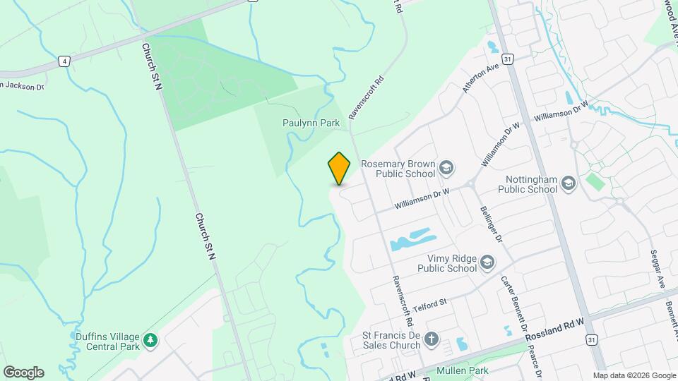 63 Beverton Crescent Map and Location Details