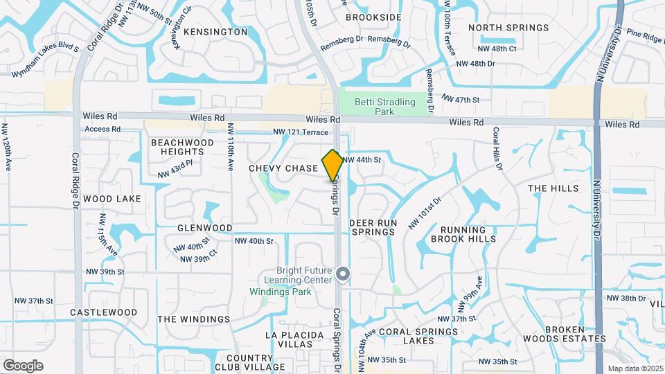 10501 NW 43rd St Map and Location Details