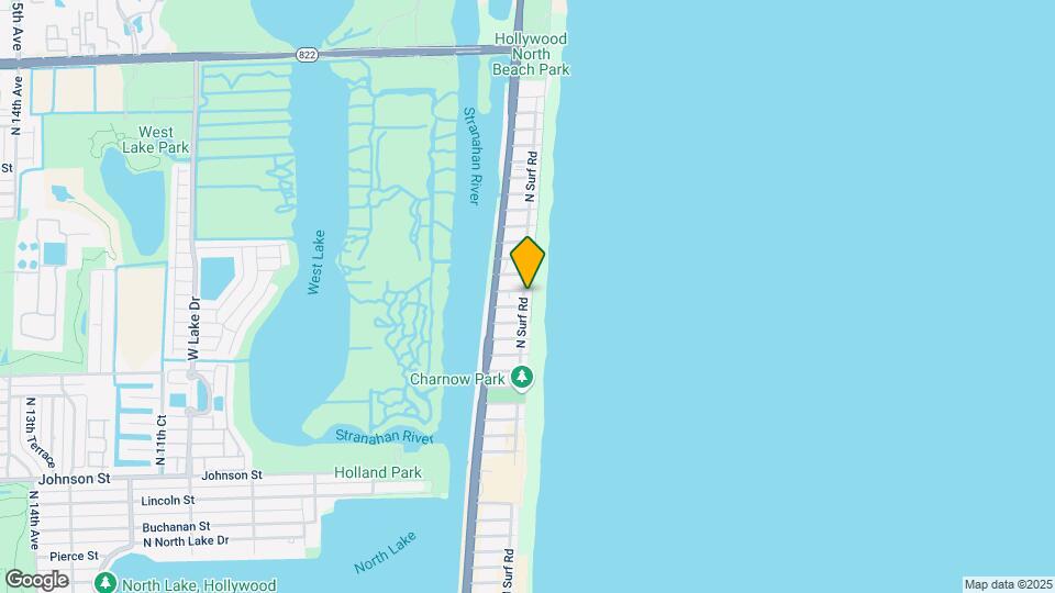 2210 N Surf Rd Map and Location Details