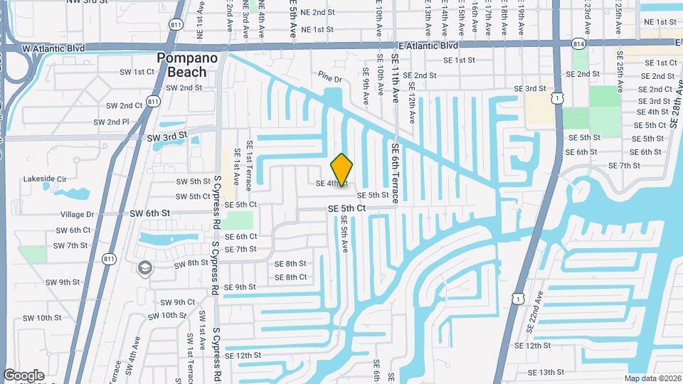 511 SE 5th St Map and Location Details