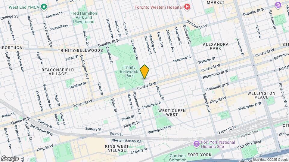 11 Gore Vale Av Map and Location Details