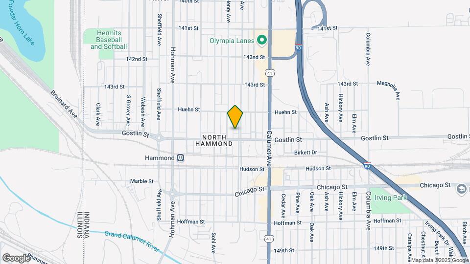 4440 Torrence Ave, Hammond, IN 46327 Mapa y Detalles de la Ubicación