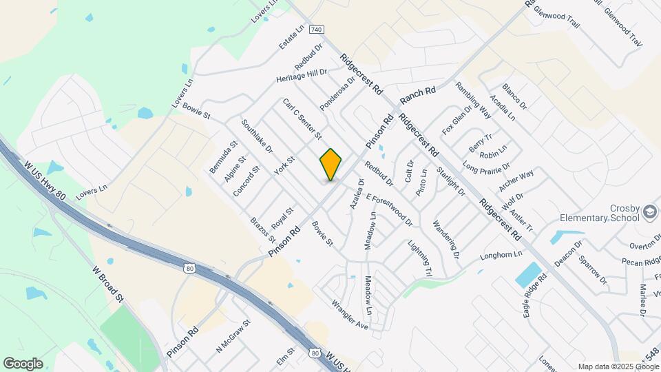 603 Woodcrest Way Mapa y Detalles de la Ubicación