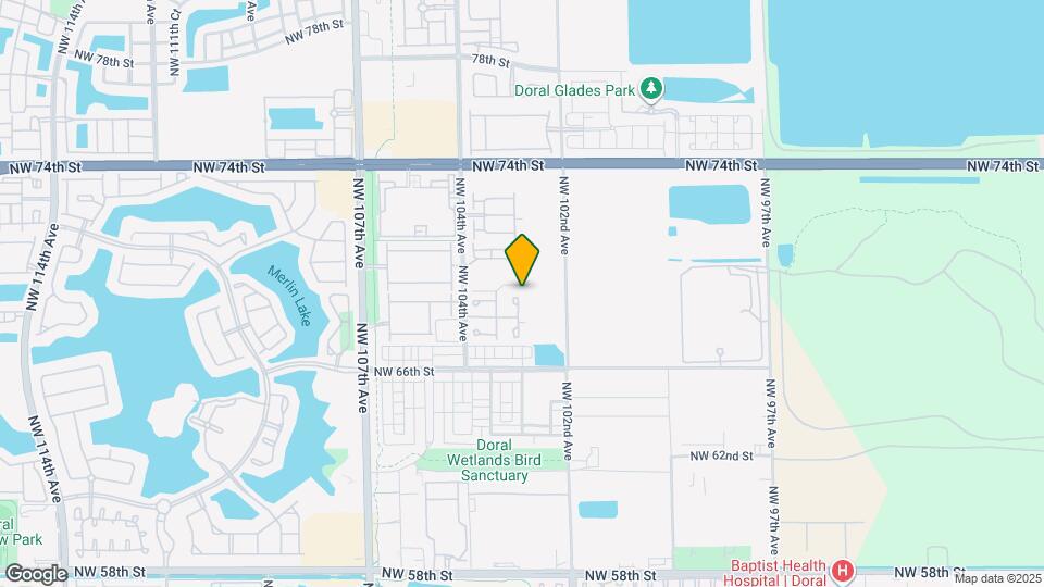 6855 NW 103rd Ave Map and Location Details