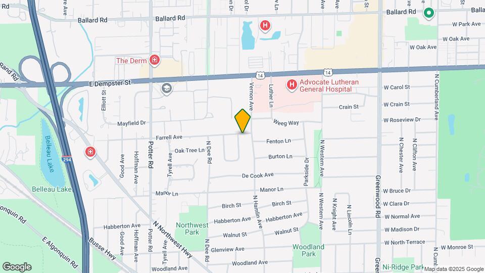 2045 Farrell Ave Map and Location Details