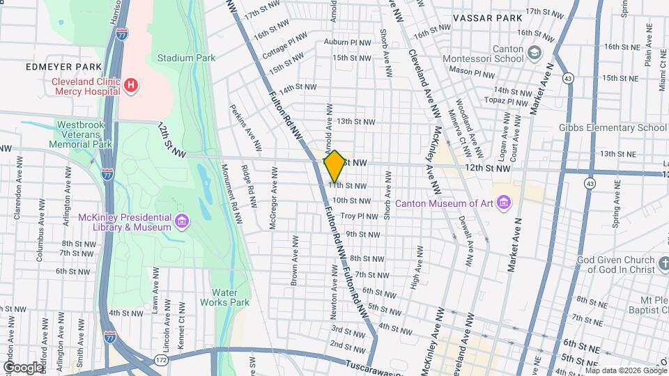 1126 11th St NW Map and Location Details