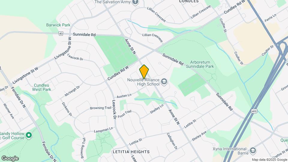 11 Chaucer Crescent Map and Location Details