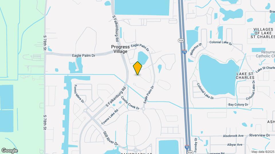 8619 Falling Blue Pl Map and Location Details