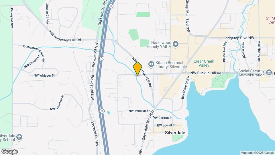 9620 Silverdale Loop Rd Map and Location Details