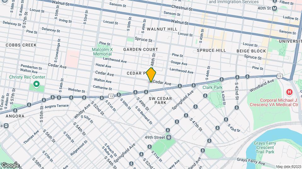 609 S 48th St Map and Location Details