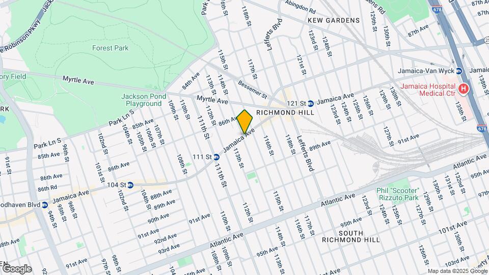 114-02 Jamaica Ave Mapa y Detalles de la Ubicación