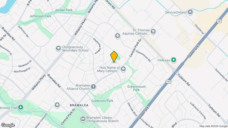 1020 Central Park Dr Map and Location Details