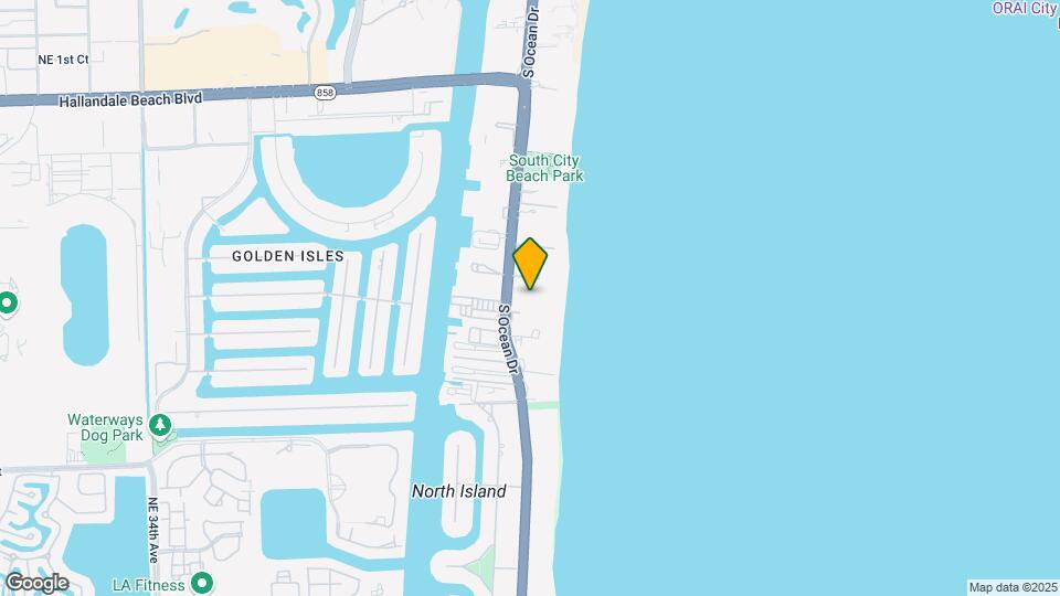 2000 S Ocean Blvd Map and Location Details