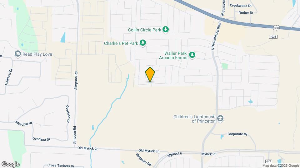 1203 Sequoia Ln Map and Location Details